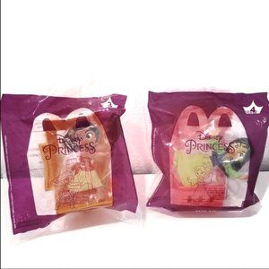 Disney's Moana & Mulan Happy Meal Toys  NWT